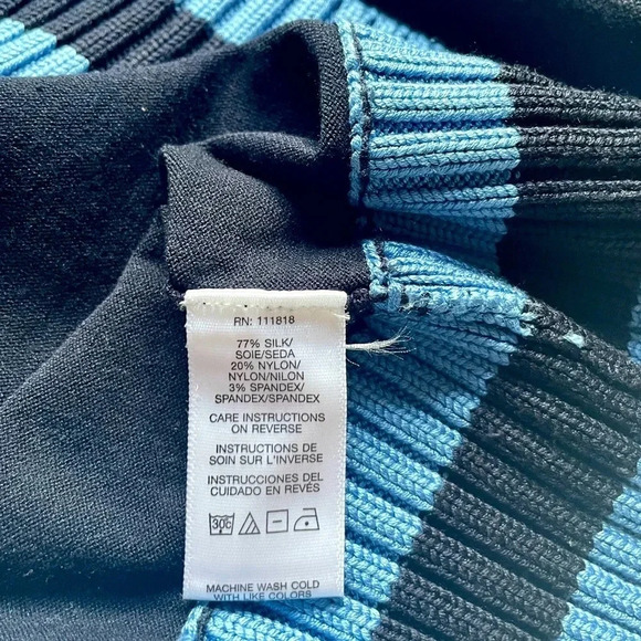 Michael Michael Kors Crewneck Silk Blend Sweater - Picture 3 of 4